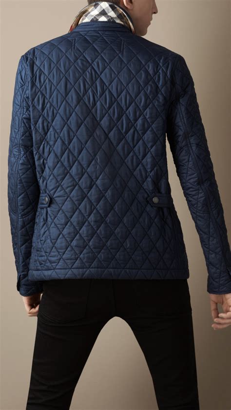 mens blue burberry jacket|Burberry men's jackets on sale.